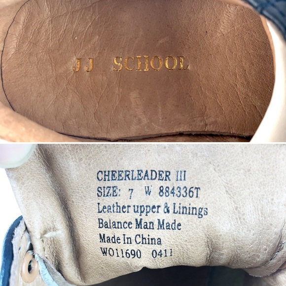 JJ School Cheerleader III Round Toe Saddle Shoe, 7 - Picture 6 of 8